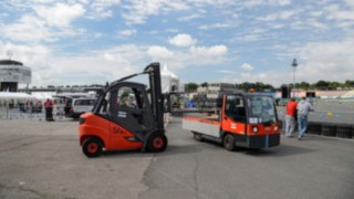 Mietstapler im Einsatz bei der Formula Student Race