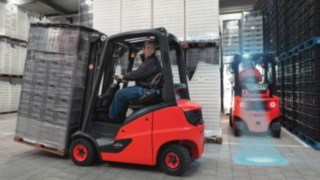 Linde Linde BlueSpot™ im Einsatz