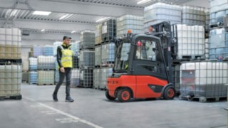 Die Reverse Assist Camera von Linde im Einsatz bei CEMEX