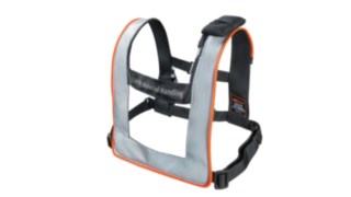 Der Fußgängerwarngurt als Produktkomponente des Linde Safety Guards Fußgängerwarngurt