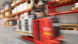 Der L-MATIC von Linde im Einsatz bei der Fagerhult Group