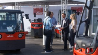 Messestand von Linde auf der Inter Airport 2017