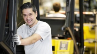 Christian Blaha, Fertigungsmechaniker in der Fahrzeugmontage