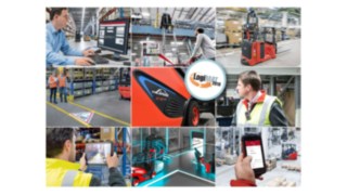 Auf der LogiMAT 2019 zeigt Linde Material Handling, wie Betriebe mit Industrie-4.0-Technologien erfolgreicher werden 