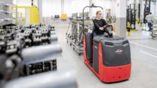 Die neuen Schlepper-Modelle P40 C, P40 C B und P60 C von Linde Material Handling Die neuen Schlepper-Modelle P40 C, P40 C B und P60 C von Linde Material Handling